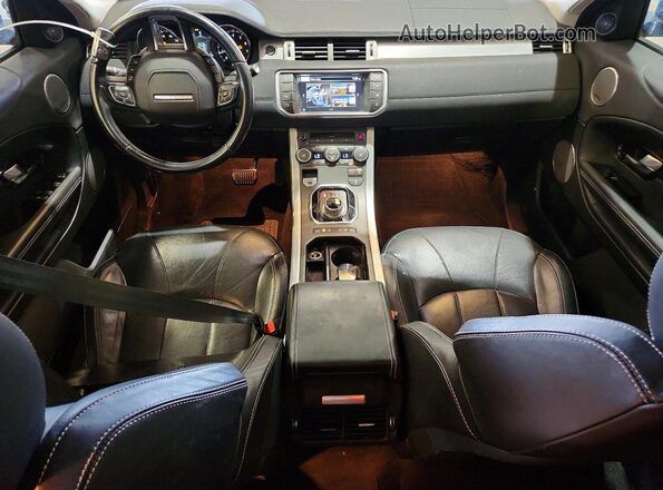 SALVR2BGXGH078291 2016 LAND ROVER RANGE Black Widok deski rozdzielczej