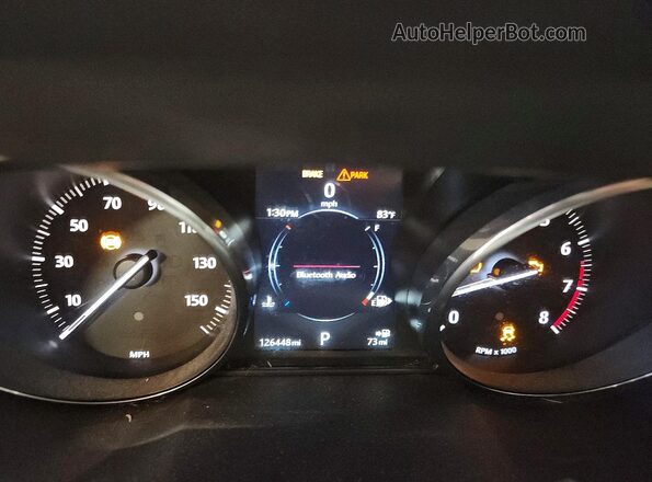 SALVR2BGXGH078291 2016 LAND ROVER RANGE Black Widok zestawu wskaźników