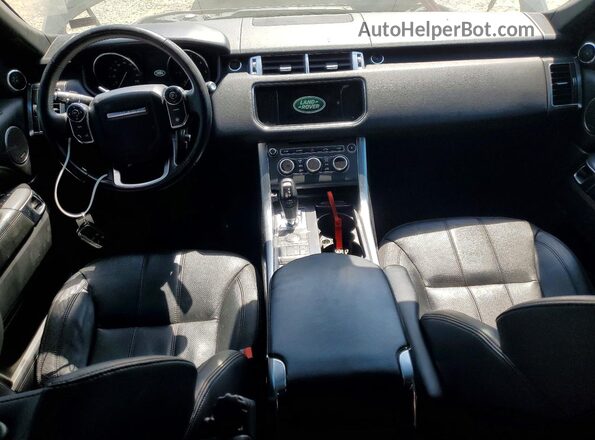 SALWG2KF4GA663653 2016 LAND ROVER RANGE Black Vista del salpicadero