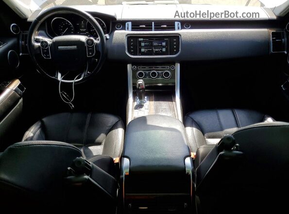 SALWG2PF2GA115000 2016 LAND ROVER RANGE Silver Widok deski rozdzielczej