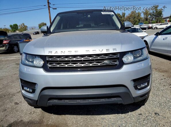 SALWG2PF2GA115000 2016 LAND ROVER RANGE Silver Widok z przodu