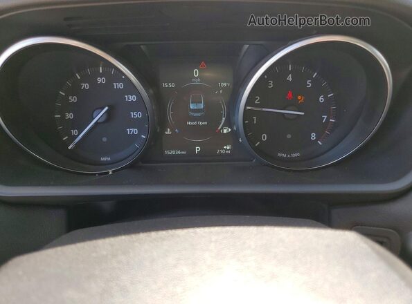 SALWG2PF2GA115000 2016 LAND ROVER RANGE Silver Widok zestawu wskaźników