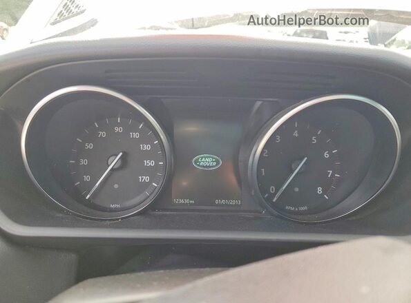 SALWG2PF4GA110672 2016 LAND ROVER RANGE Gray ხელსაწყოთა პანელის ხედი