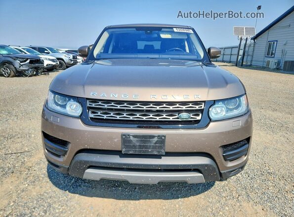 SALWG2PF8GA115812 2016 LAND ROVER RANGE Tan Widok z przodu