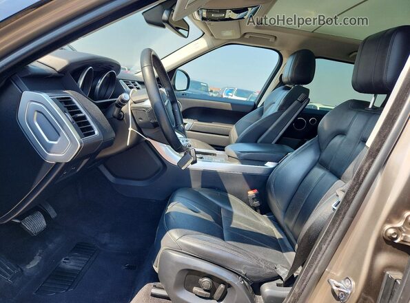 SALWG2PF8GA115812 2016 LAND ROVER RANGE Tan Widok wnętrza z przodu