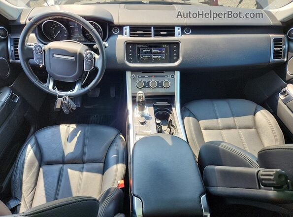 SALWG2PF8GA115812 2016 LAND ROVER RANGE Tan Widok deski rozdzielczej