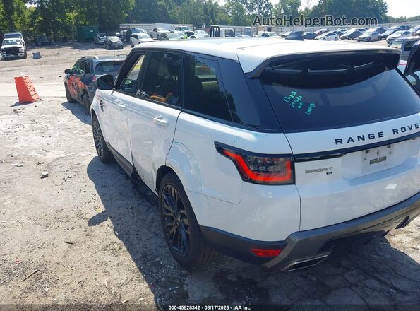 SALWG2SU8MA760347 2021 LAND ROVER RANGE ROVER SPORT White უკანა მარცხენა