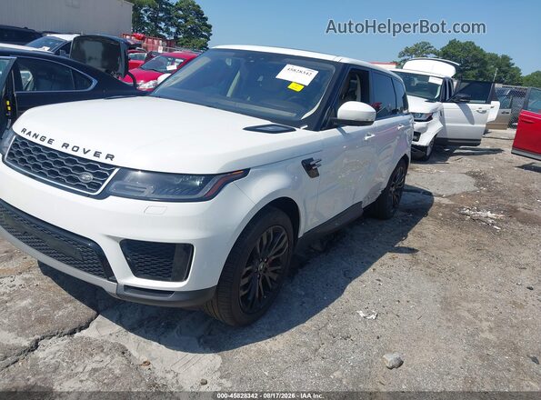 SALWG2SU8MA760347 2021 LAND ROVER RANGE ROVER SPORT White წინა მარცხენა ხედი სამი მეოთხედიდან