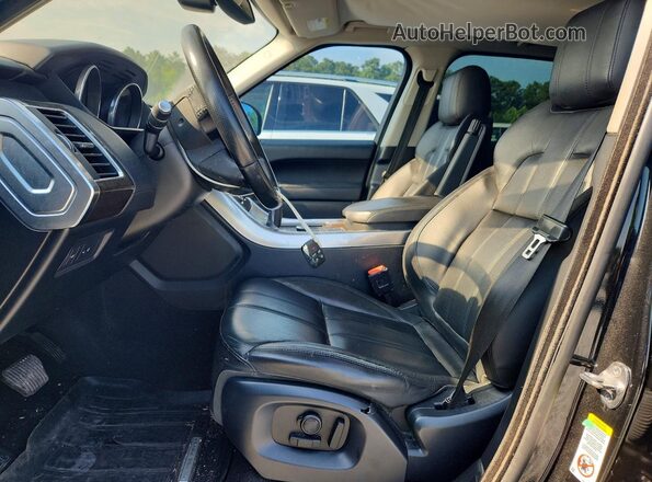 SALWG2VF0GA551265 2016 LAND ROVER RANGE Black Vista interior delantera