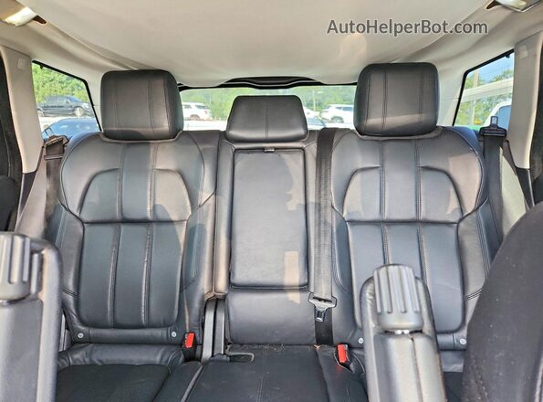 SALWG2VF0GA551265 2016 LAND ROVER RANGE Black Vista de los asientos traseros