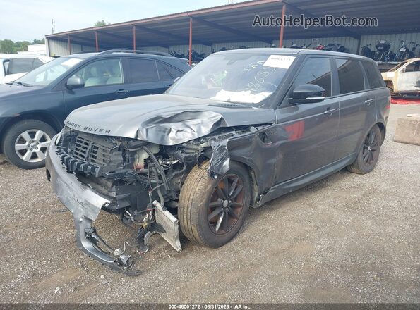 SALWG2VF5GA648655 2016 LAND ROVER RANGE ROVER SPORT Gray Przód lewy