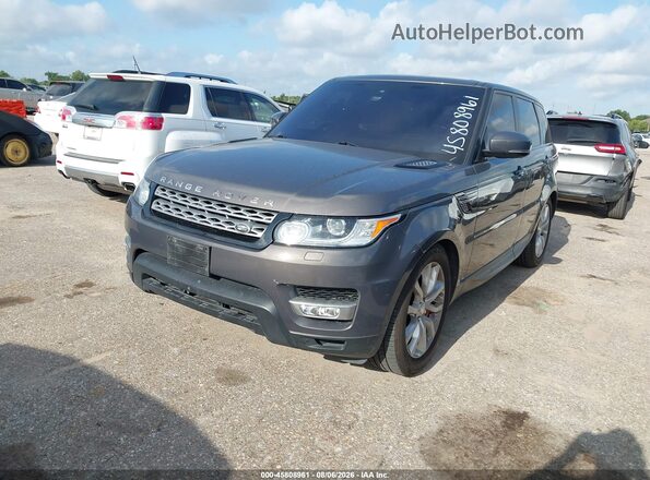 SALWR2EF1GA546778 2016 LAND ROVER RANGE ROVER SPORT Серый Передняя левая четверть