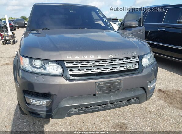 SALWR2EF1GA546778 2016 LAND ROVER RANGE ROVER SPORT Серый Вид спереди
