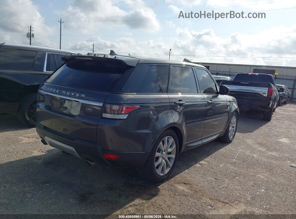 SALWR2EF1GA546778 2016 LAND ROVER RANGE ROVER SPORT Серый Задняя правая четверть