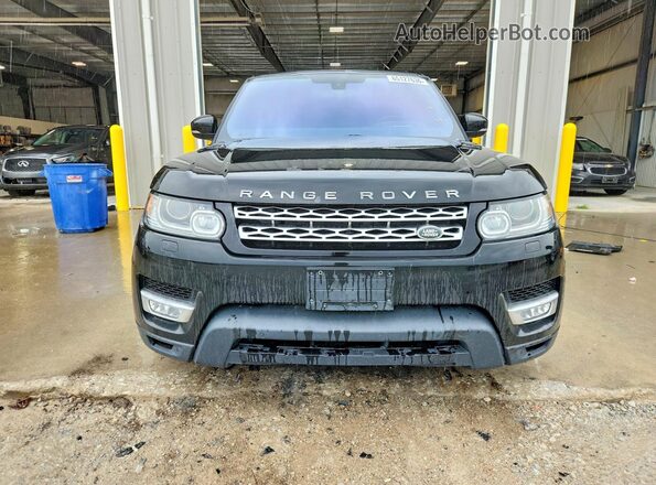 SALWR2EF2GA101398 2016 LAND ROVER RANGE Black წინა ხედი