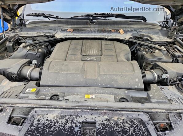 SALWR2EF2GA101398 2016 LAND ROVER RANGE Black ძრავის განყოფილების ხედი