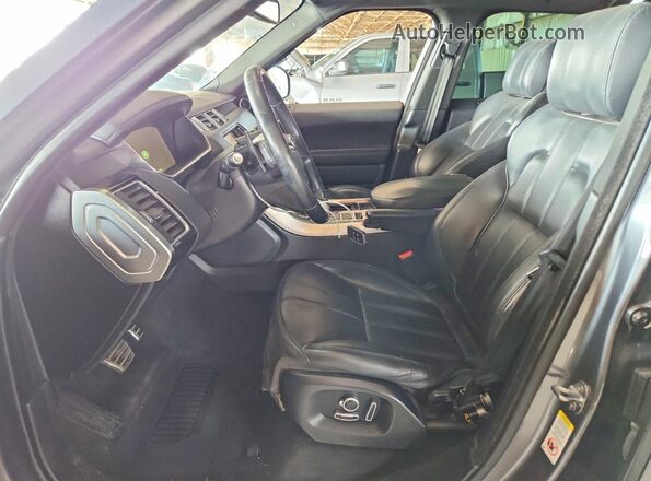 SALWR2EF3GA102589 2016 LAND ROVER RANGE Gray Vista interior delantera