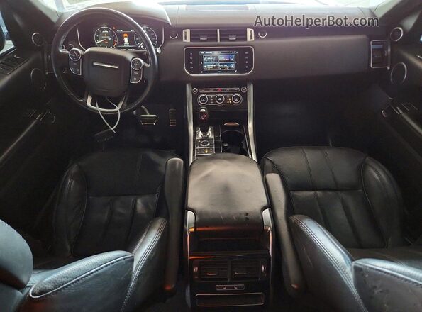 SALWR2EF3GA102589 2016 LAND ROVER RANGE Gray Vista del salpicadero