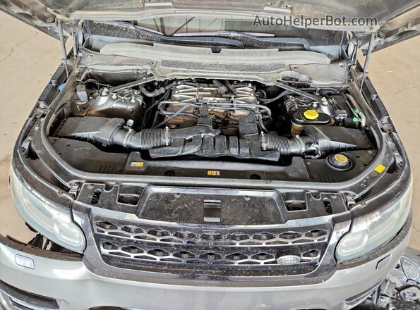 SALWR2EF3GA102589 2016 LAND ROVER RANGE Gray Vista interior trasera
