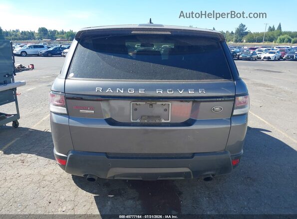SALWR2EF3GA578938 2016 LAND ROVER RANGE ROVER SPORT Gray 