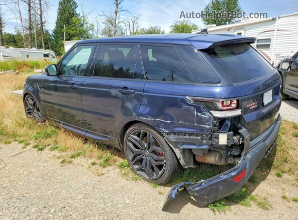 SALWR2EF4GA122155 2016 LAND ROVER RANGE Blue Rear left