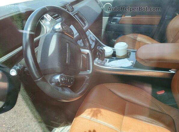 SALWR2EF4GA122155 2016 LAND ROVER RANGE Blue Front interior view
