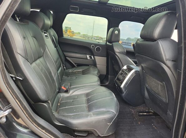 SALWR2EF4GA568726 2016 LAND ROVER RANGE ROVER Black ძრავის განყოფილების ხედი