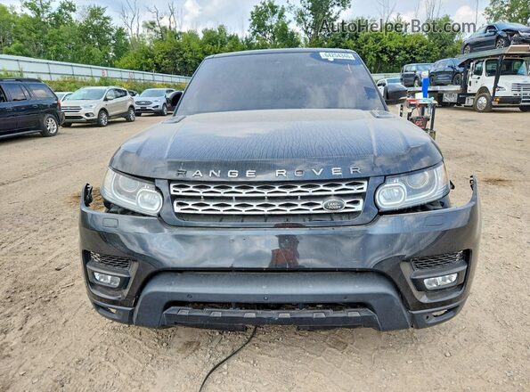 SALWR2EF4GA568726 2016 LAND ROVER RANGE ROVER Black უკანა ხედი