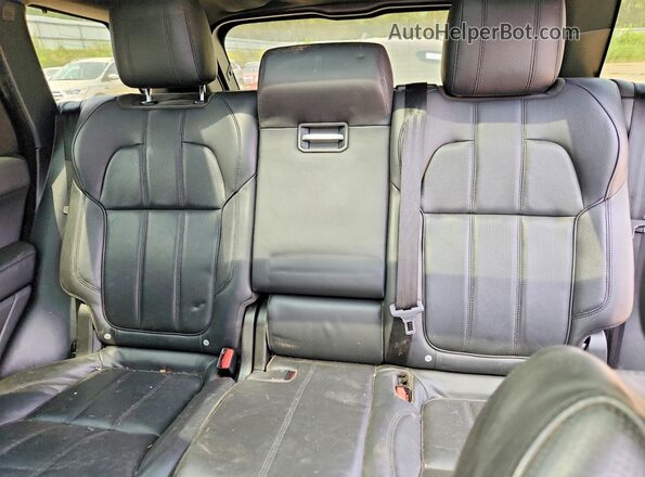 SALWR2EF4GA568726 2016 LAND ROVER RANGE ROVER Black უკანა სალონის ხედი