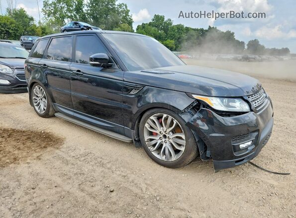 SALWR2EF4GA568726 2016 LAND ROVER RANGE ROVER Black წინა ხედი