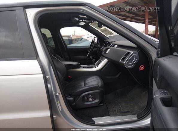 SALWR2EF5GA577340 2016 LAND ROVER RANGE ROVER SPORT Silver Front interior view