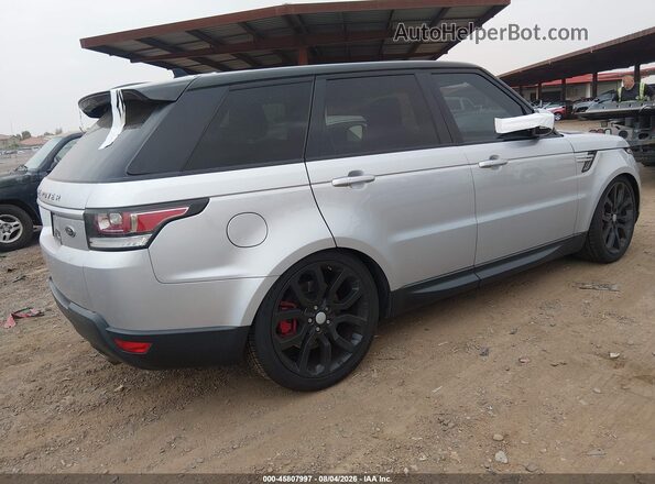SALWR2EF5GA577340 2016 LAND ROVER RANGE ROVER SPORT Silver Rear right
