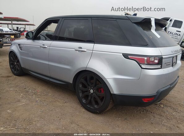 SALWR2EF5GA577340 2016 LAND ROVER RANGE ROVER SPORT Silver Rear left