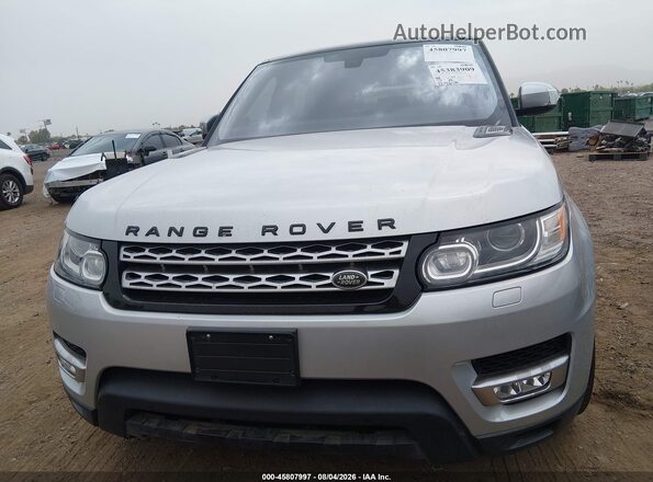 SALWR2EF5GA577340 2016 LAND ROVER RANGE ROVER SPORT Silver Instrument cluster view