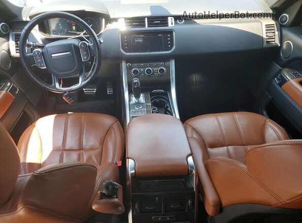 SALWR2EF7GA562810 2016 LAND ROVER RANGE Black Dashboard view