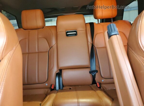 SALWR2EF7GA562810 2016 LAND ROVER RANGE Black Rear seats view