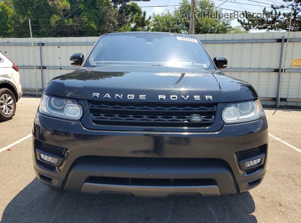 SALWR2EF7GA562810 2016 LAND ROVER RANGE Black Front view