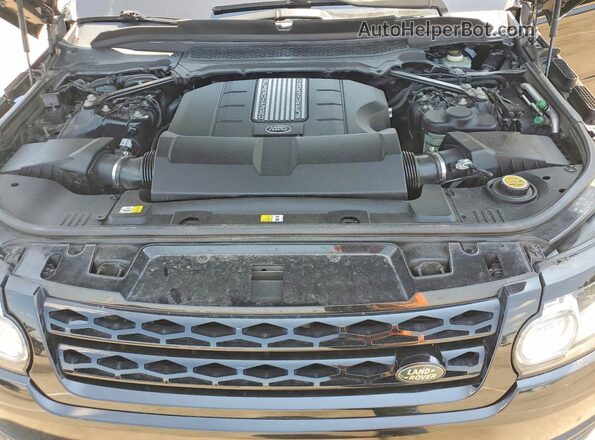 SALWR2EF7GA562810 2016 LAND ROVER RANGE Black Engine compartment view