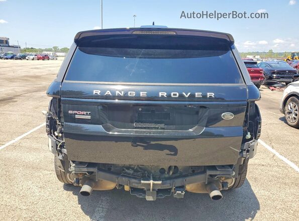 SALWR2EF7GA562810 2016 LAND ROVER RANGE Black Rear view