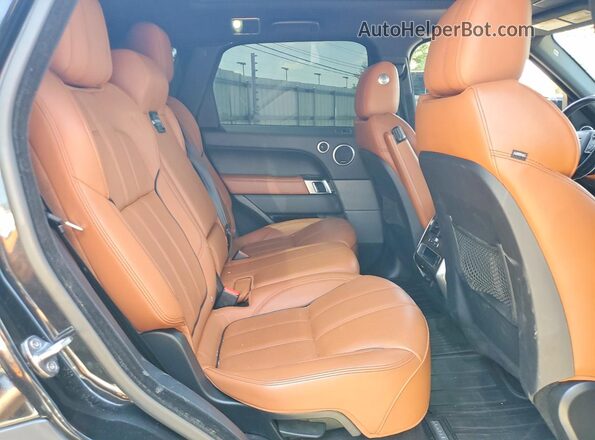 SALWR2EF7GA562810 2016 LAND ROVER RANGE Black Rear interior view