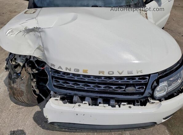 SALWR2EF8GA555865 2016 LAND ROVER RANGE Белый Вид подкапотного пространства