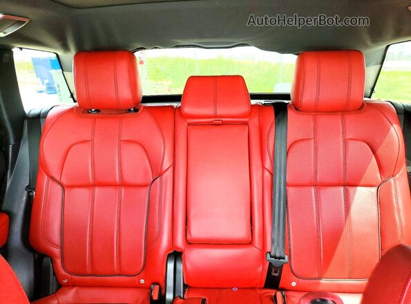 SALWR2EF8GA555865 2016 LAND ROVER RANGE Белый Вид задних сидений