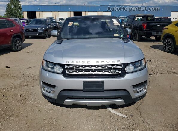 SALWR2EF8GA595377 2016 LAND ROVER RANGE Silver Front view