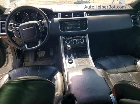 SALWR2EF8GA595377 2016 LAND ROVER RANGE Silver Dashboard view