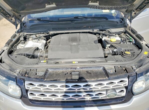 SALWR2EF8GA595377 2016 LAND ROVER RANGE Silver Engine compartment view