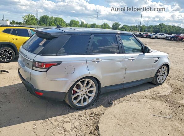 SALWR2EF8GA595377 2016 LAND ROVER RANGE Silver Rear right