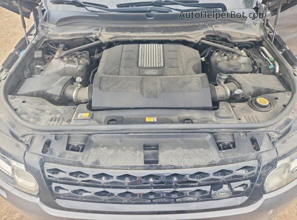 SALWR2EF9GA552506 2016 LAND ROVER RANGE Gray ძრავის განყოფილების ხედი