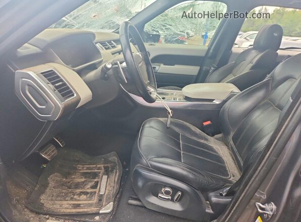 SALWR2EF9GA552506 2016 LAND ROVER RANGE Gray წინა სალონის ხედი