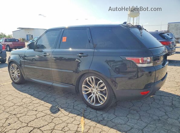 SALWR2EFXGA556631 2016 LAND ROVER RANGE Black Tył lewy