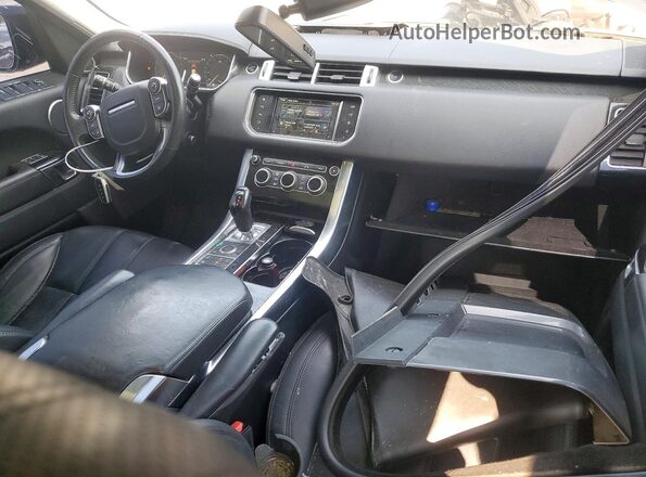 SALWR2EFXGA556631 2016 LAND ROVER RANGE Black Widok deski rozdzielczej